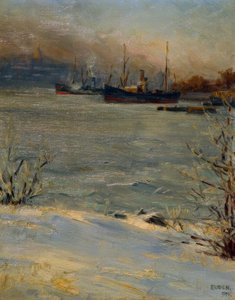 Bateaux à vapeur à Beckholmen, Stockholm