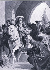 Les Autrichiens entrant à Belgrade, illustration de Repères dans l