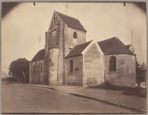 Bures (Église) - Eugène Atget