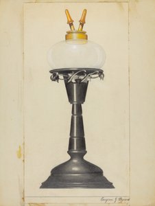 Lampe à camphène