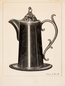 Aiguière en étain