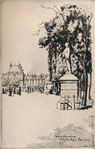 Jardin du Luxembourg, 1915