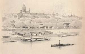 Le Quai St Bernard, 1915 - Eugene Bejot