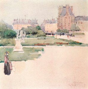 Les Jardins des Tuileries, 1915