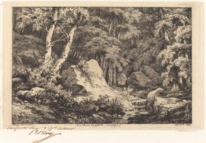 Au ravin de la faille, Auvergne - Eugene Bléry