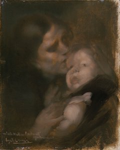 Mère et enfant - Eugène Carrière