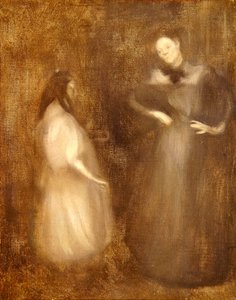 Mère et Fille, la Leçon de Violon