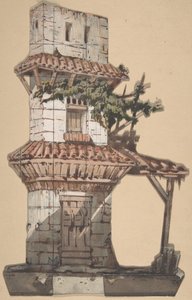 Conception pour un décor de scène à l