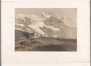 Vue de la Jungfrau depuis la Kleine Scheidegg - Eugene Ciceri