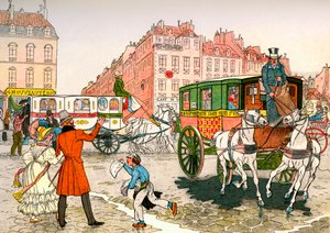 Les premiers omnibus en France