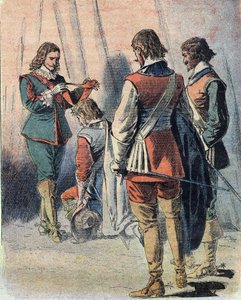 Illustration pour "Vint ans après". - Eugene Damblans