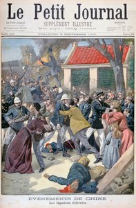 La livraison de la légation, rébellion des Boxers, Chine, 1900
