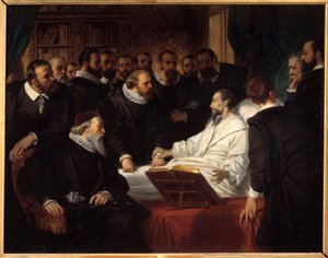 La Mort de Jean Calvin, réformateur religieux