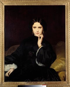 Portrait de Madame de Loynes (1837-1908) - Eugene Emmanuel Amaury Duval
