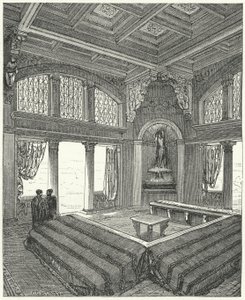 Triclinium, salle à manger formelle dans un bâtiment romain