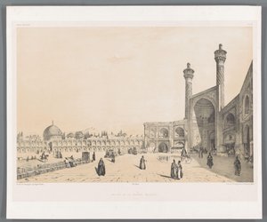 Entrée de la grande mosquée d