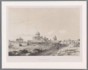 Imamzadeh de Hussein à Qazvin - Eugene Flandin