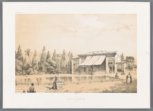 Palais de Nou Bagh à Shiraz