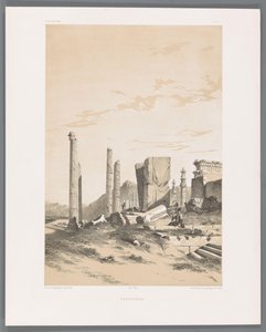 Ruines de Persépolis (Persépolis, Paysages persans, Perse moderne)