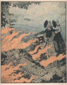 Affiche pour Die Walküre de Richard Wagner