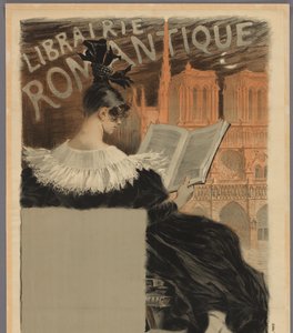 Affiche pour la Librairie Romantique - Eugene Grasset