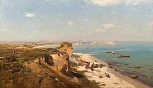 E. Dücker, côte de la mer Baltique - Eugene Gustav Dücker