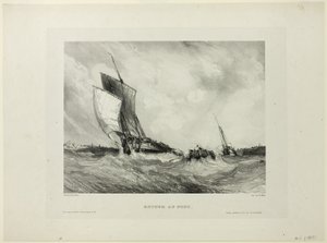 Retour au port, planche deux de Six Marines