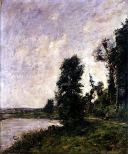 Le long de la Touques, c.1890-91