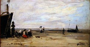 Scène de plage