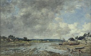 Paysage avec lavandières, 1873