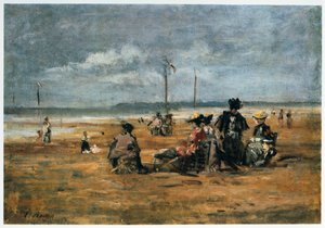 Sur la plage, 1880