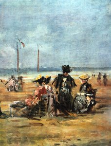Sur la plage (détail), 1880