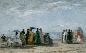 La plage de Trouville