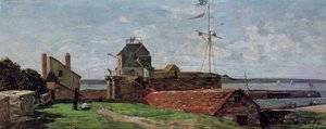 La tour François Ier au Havre, 1852