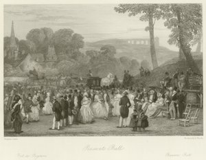 Bal des paysans - Eugene Louis Lami