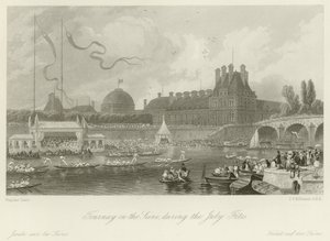 Tournay sur la Seine pendant les Fêtes de Juillet
