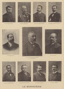Membres du ministère du nouveau Premier ministre de France, Émile Combes - Eugene Pirou