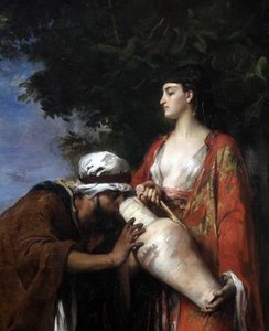 Rebecca au puits (détail)