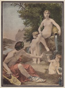 Le poète et la fontaine
