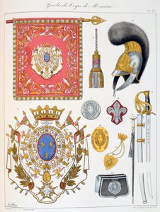 Gardes-du-Corps de Monsieur, Insigne