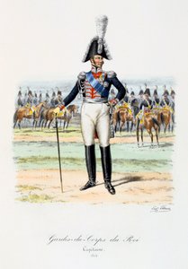 Gardes-du-Corps du Roi, Capitaine, 1814