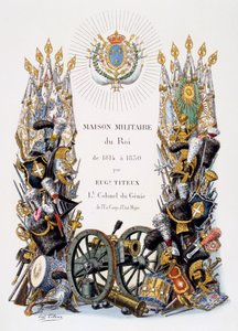 Page de titre principale, 1814-1830 - Eugene Titeux