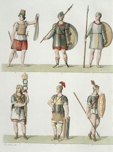 Soldats romains (détail)