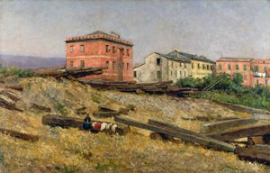 Maisons dans les Apennins liguriens