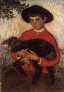 Le chevrier - Eugenio Hermosa Martinez