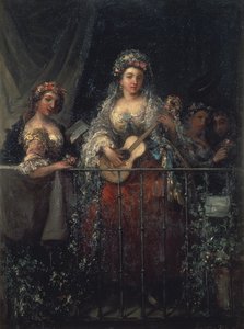 Dames sur un Balcon, 1862