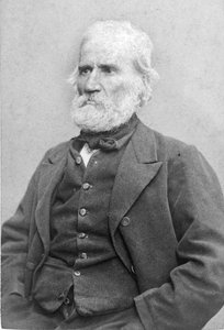 Louis Auguste Blanqui. 1805-1881. Théoricien socialiste et homme politique. Buste. Costume de ville