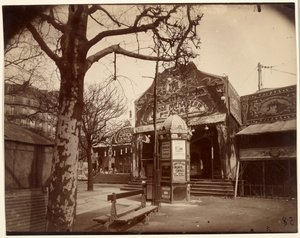 Fête Vaugirard (foire de rue et kiosque) - Eugène Atget