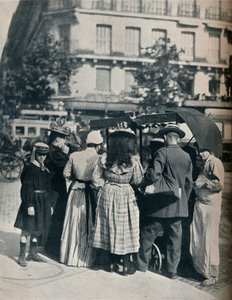 Scène de rue, vers 1877-1927, 1929