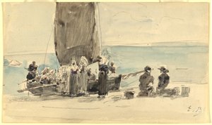 Chargement des bateaux